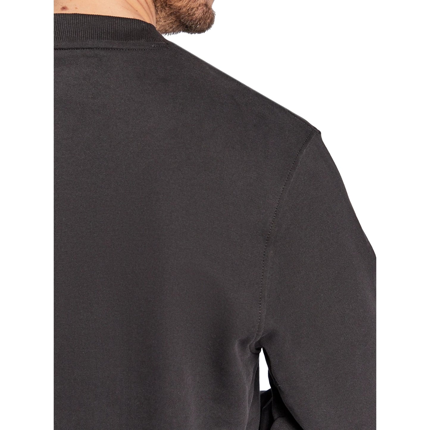 Felpa A Girocollo Uomo Calvin klein Jeans Micro Monologo J30J322534