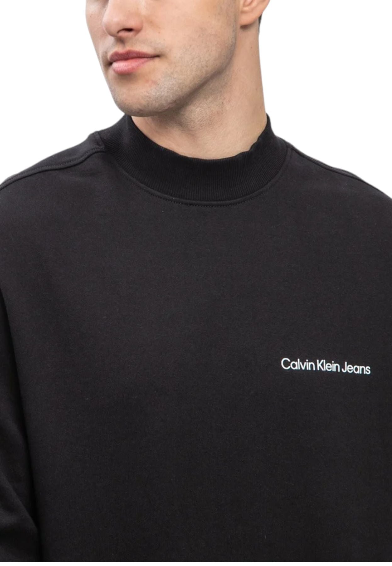 Felpa A Girocollo Uomo Calvin klein Jeans Institutional Hwk J30J324621