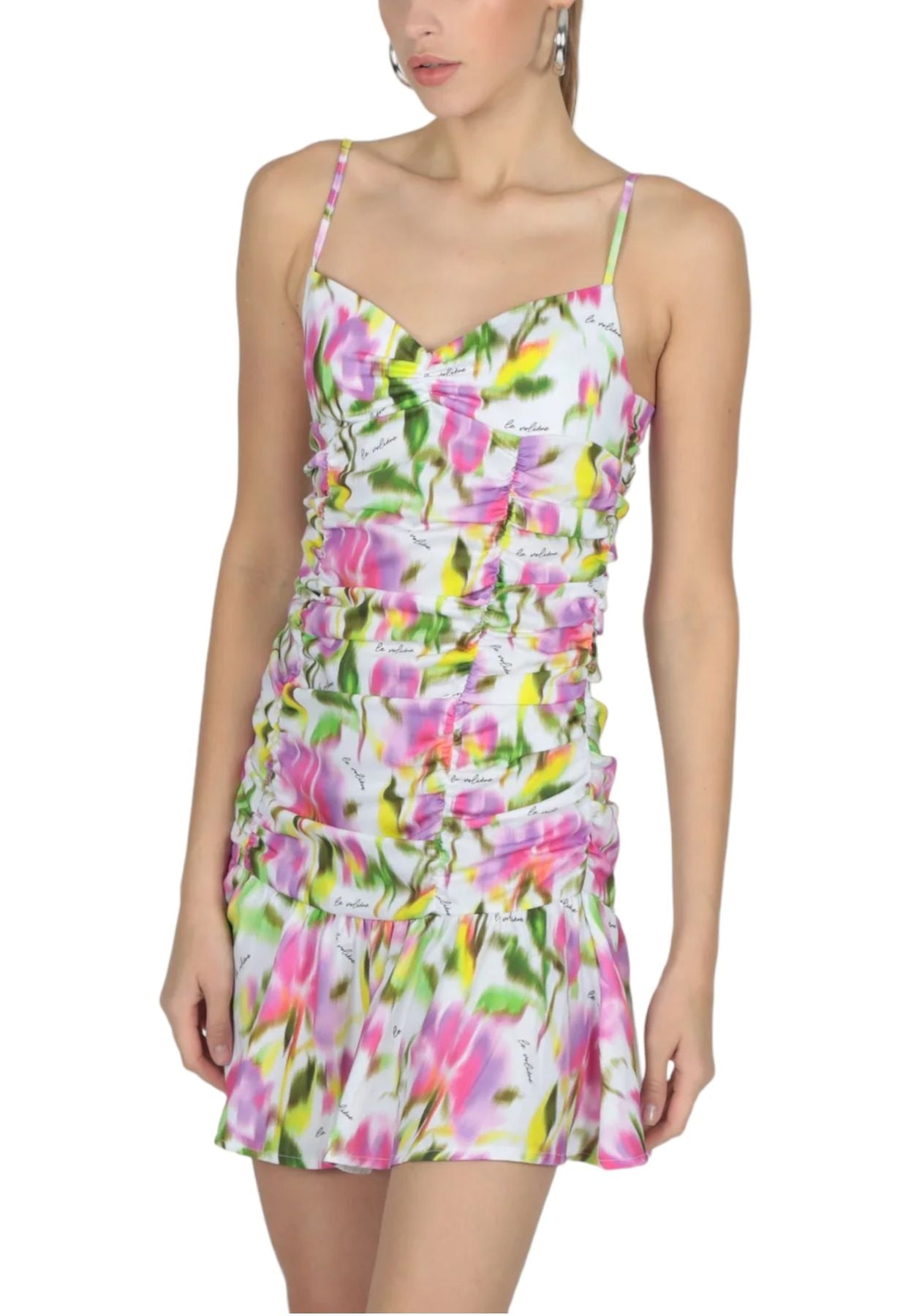 Vestito Corto Donna Le Volière WS23D315