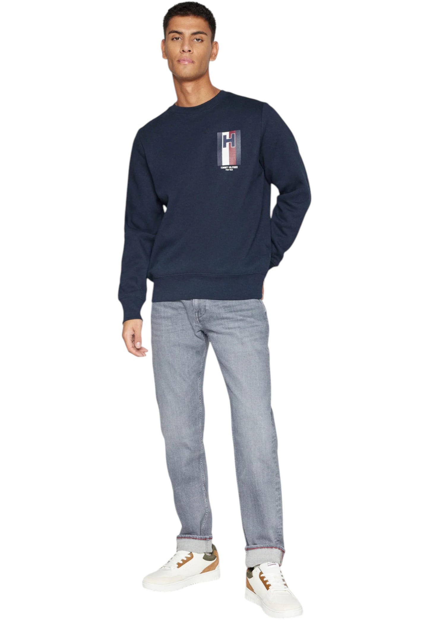 Felpa A Girocollo Uomo Tommy Hilfiger MW0MW33666