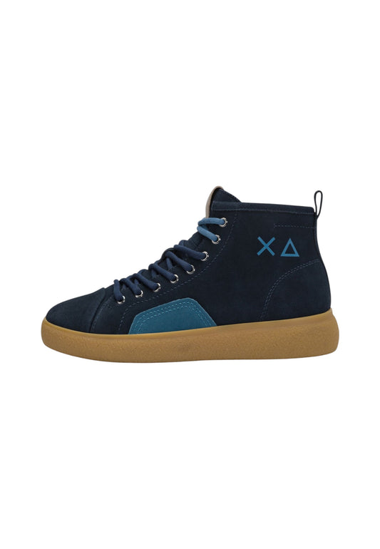 Sneakers Basse Uomo Sun68  Luis Midi Suede Z45145
