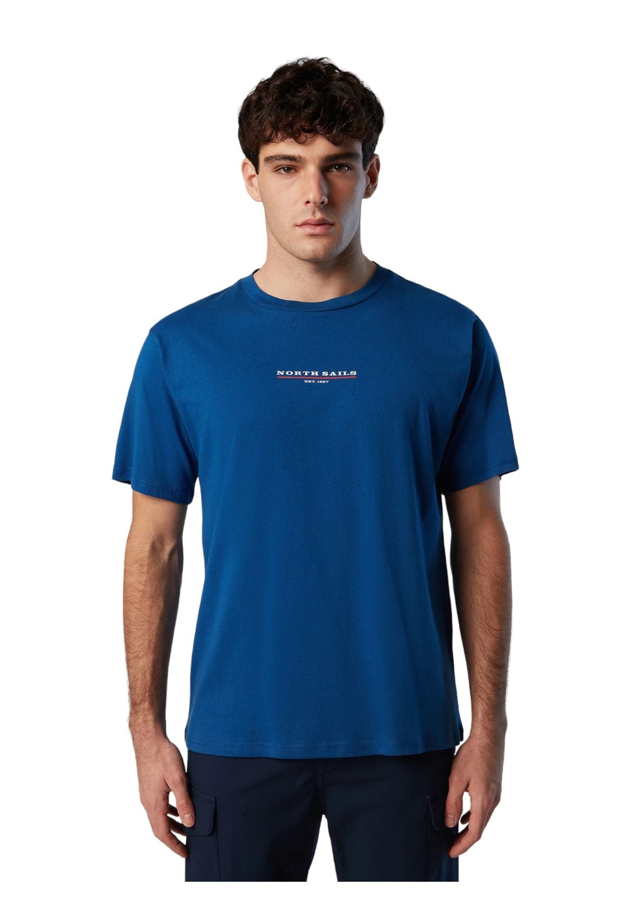 T-Shirt Manica Corta Uomo North Sails Con Stampa Lettering 692839
