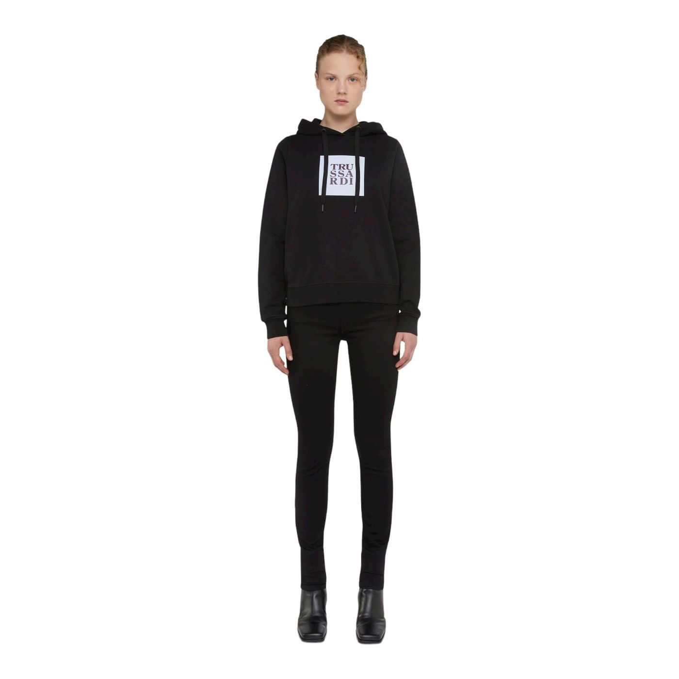 Felpa Con Cappuccio Donna Trussardi Jeans 56F002121T005813