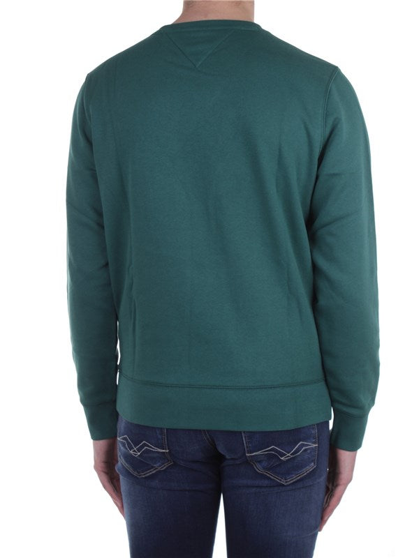 Felpa A Girocollo Uomo Tommy Hilfiger Tommy Logo MW0MW11596