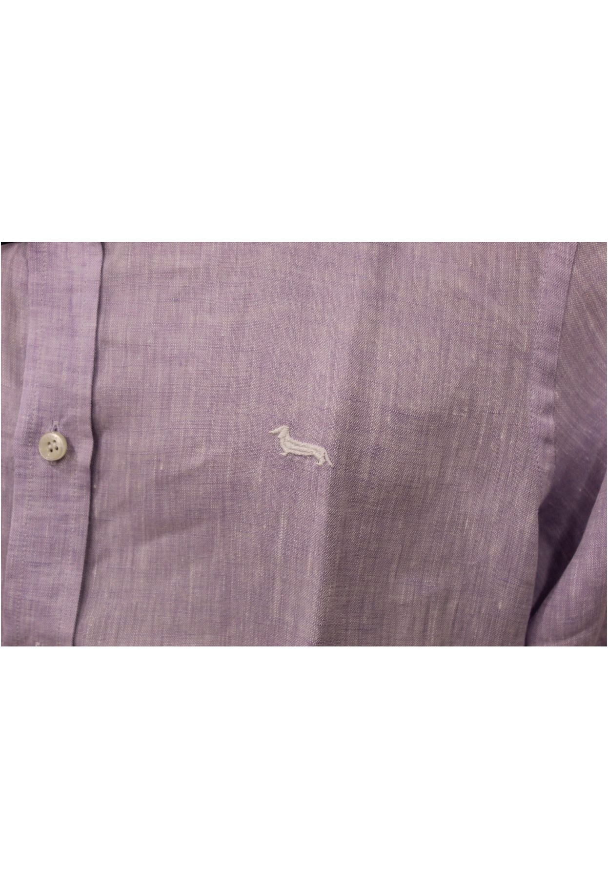 Camicia Manica lunga Uomo Harmont & Blaine In Lino CRL014010883B