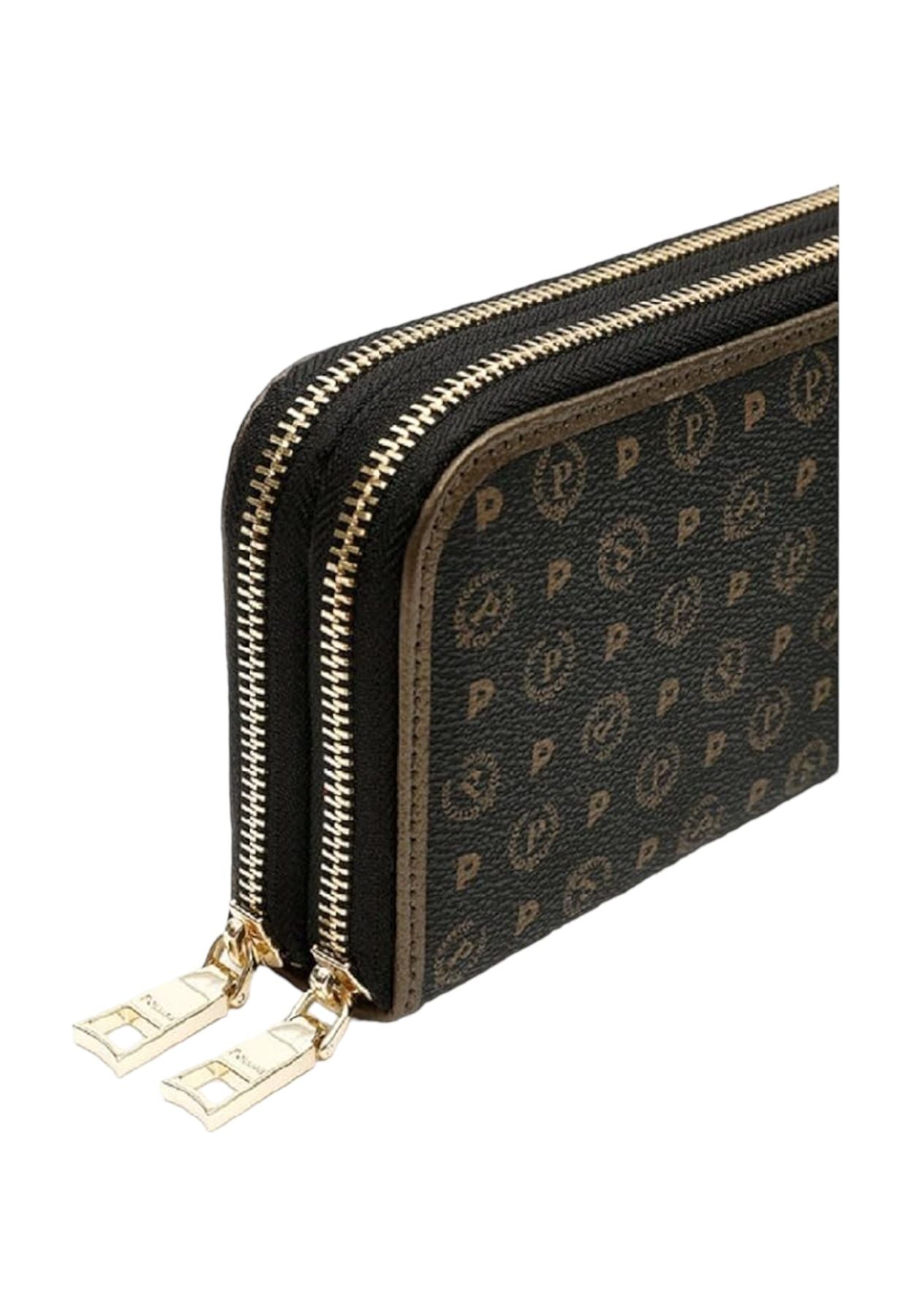 Portafoglio Con Zip Donna Pollini Doppia Heritage TE9002PP02Q11