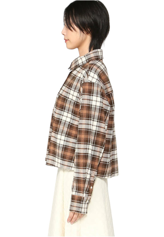 Camicia Manica lunga Donna Guess Con Tasca Gj Boxy Shirt W5BH39WGMH1