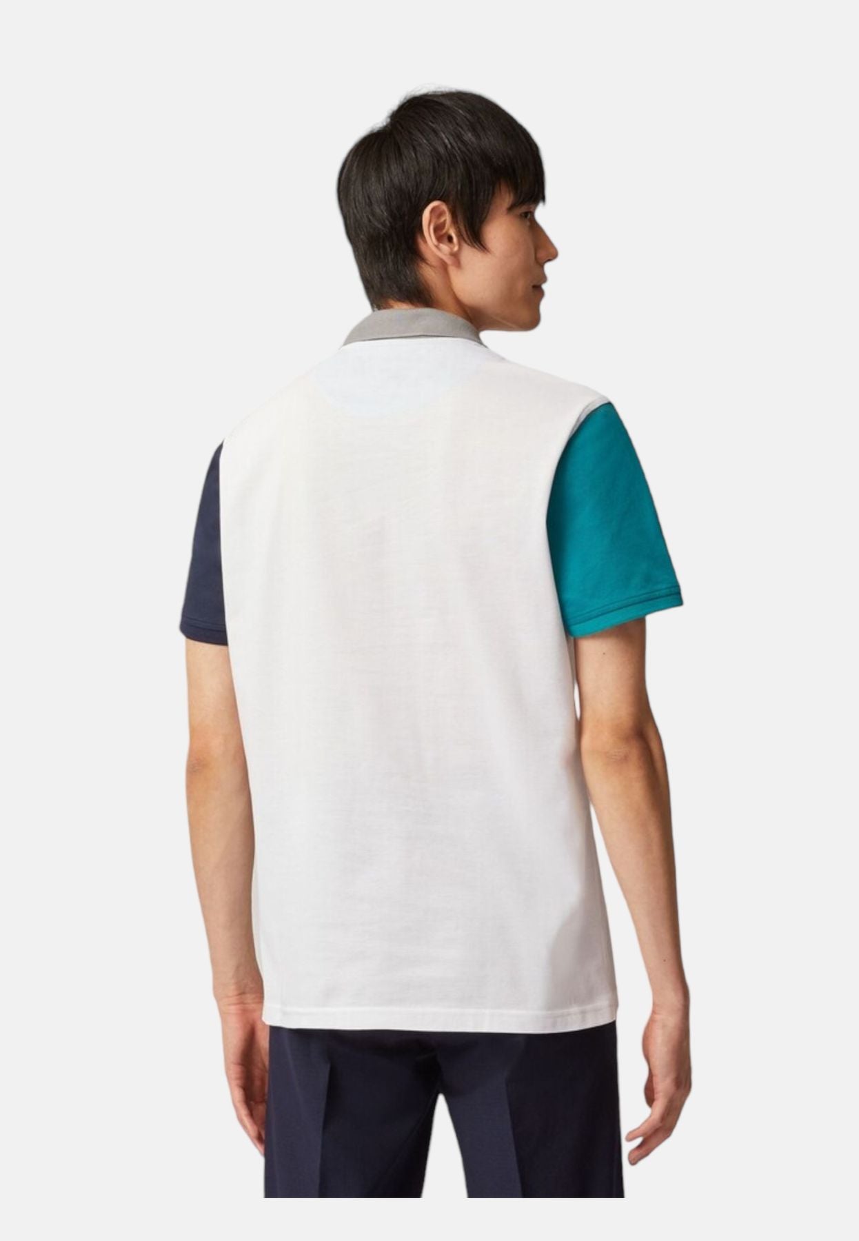 Polo Manica Corta Uomo Harmont & Blaine Color Block LRJ351021215