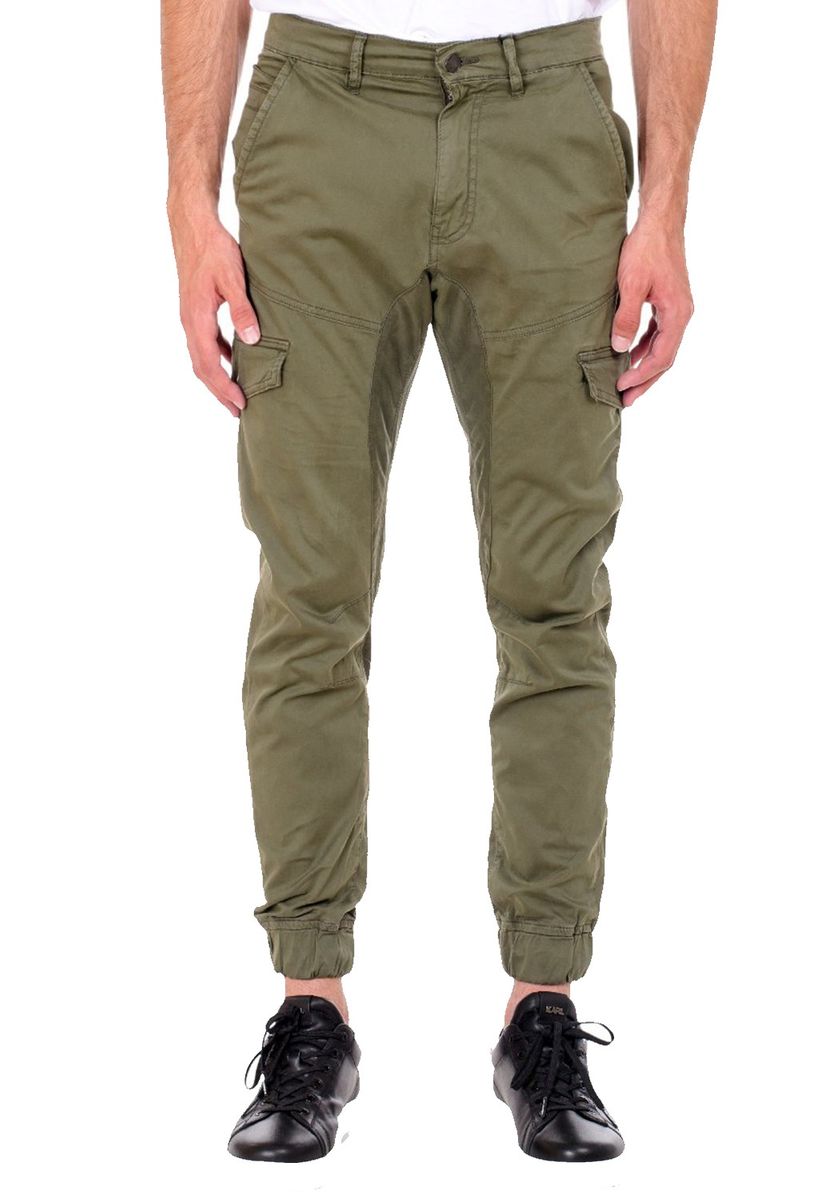 Pantaloni Cargo Uomo Guess M1BB17WDD52