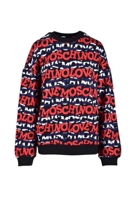 Felpa A Girocollo Donna Love Moschino   W648500M44330