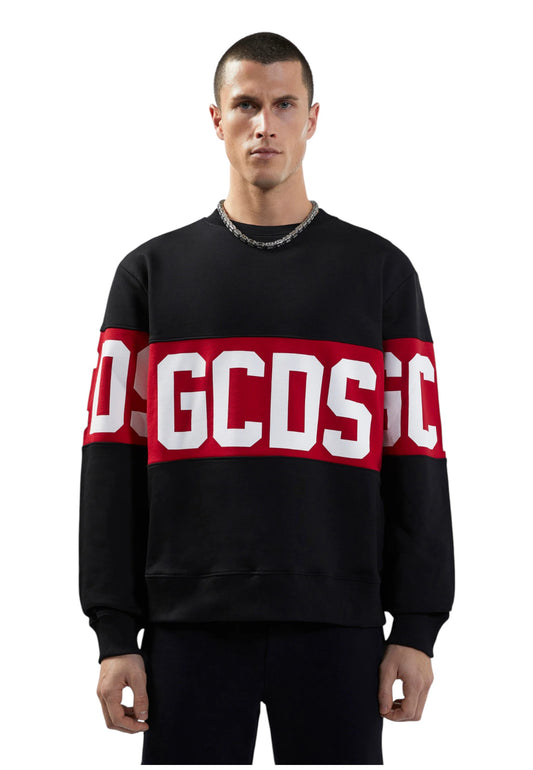 Felpa A Girocollo Uomo Gcds Band Logo B1XM1511JD1