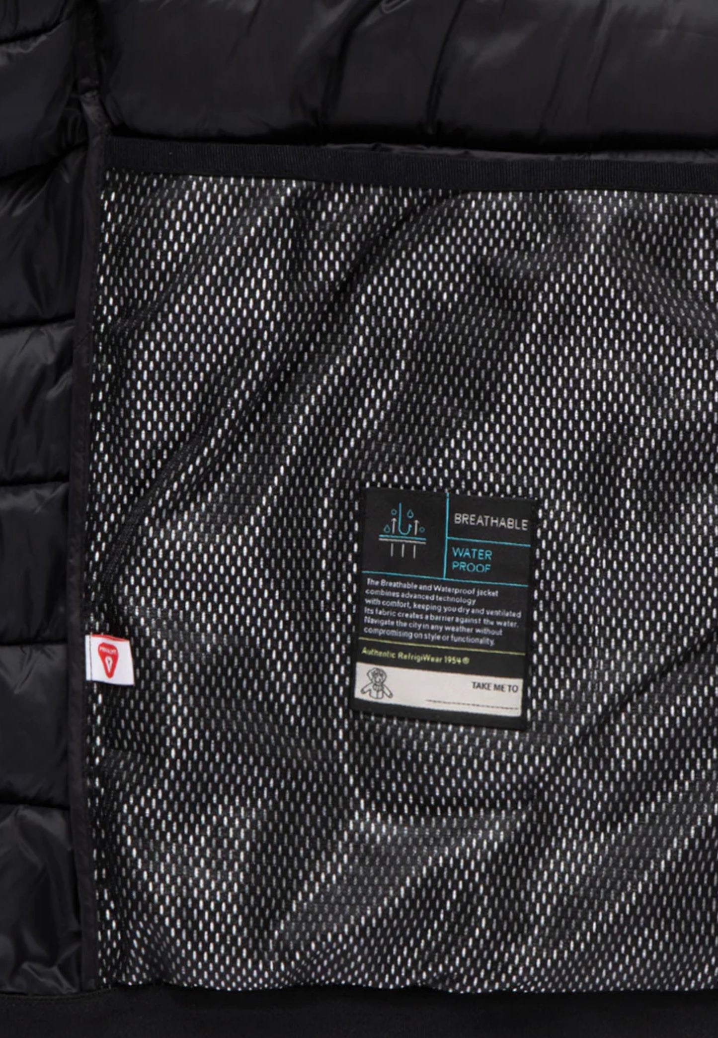 Piumino Corto Uomo Refrigiwear Con Cappuccio Josh Jacket 25AIG23308NY0185