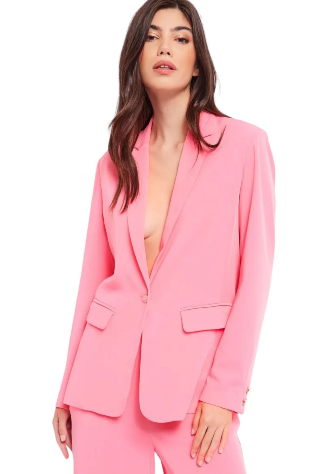 Giacca Blazer Donna Gaudi Monopetto 411BD35011