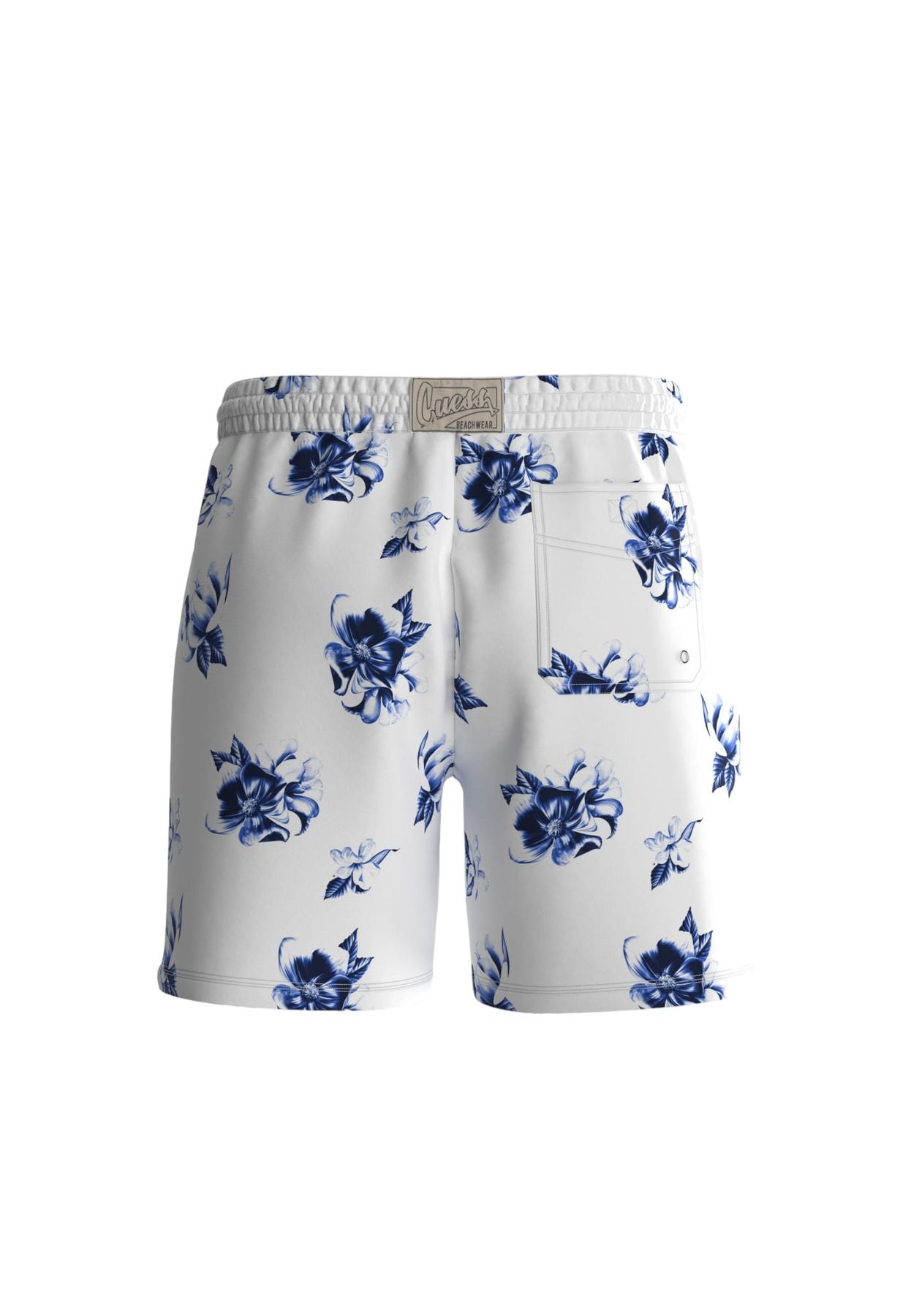 Costume da bagno Short Uomo Guess Swimtrunk Medium Flower Aop F4GT11WG2D2