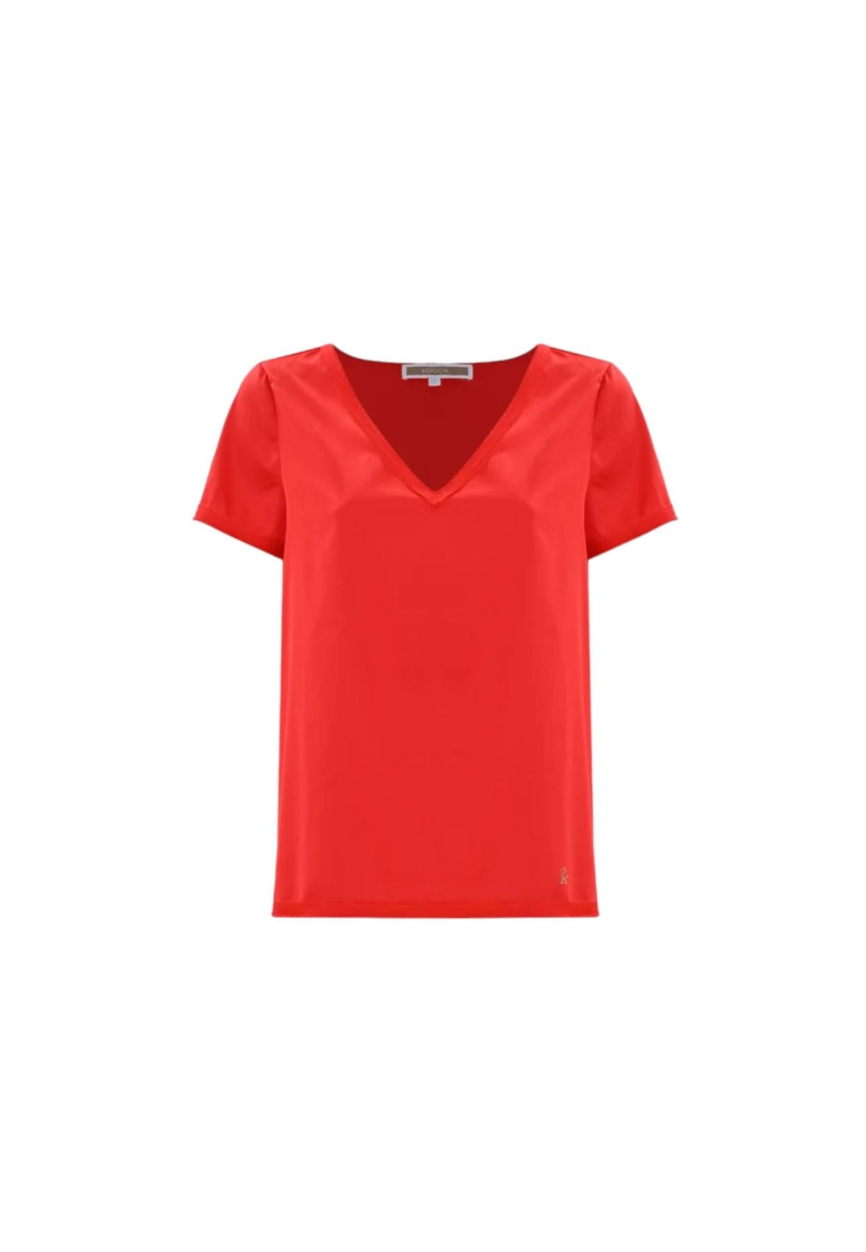 Blusa Manica Corta Donna Kocca Kusanga P24PBL1428ABUN0000