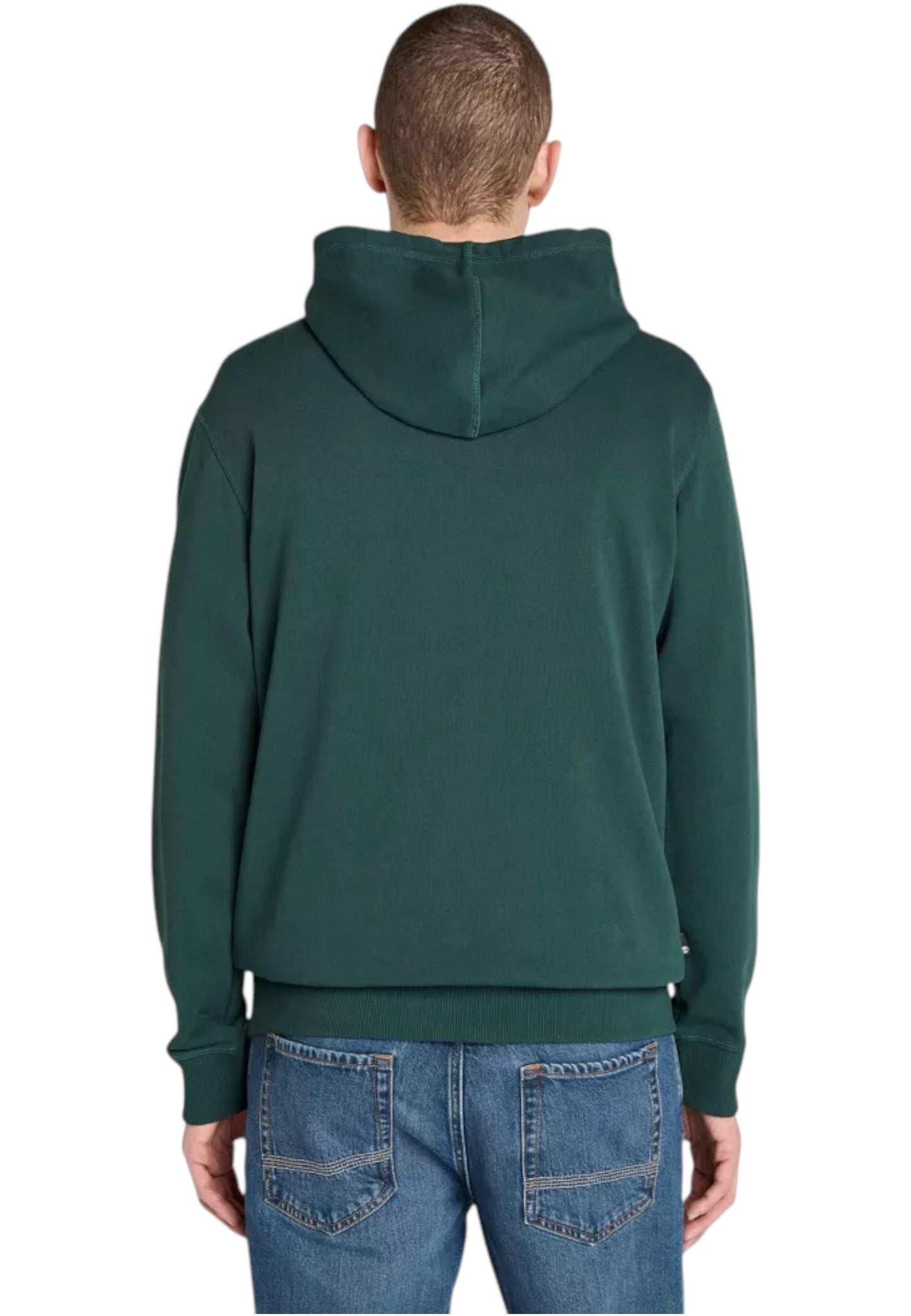 Felpa Con Cappuccio Uomo Timberland Established 1973 Embroidered Logo Loopback TB0A5MX8