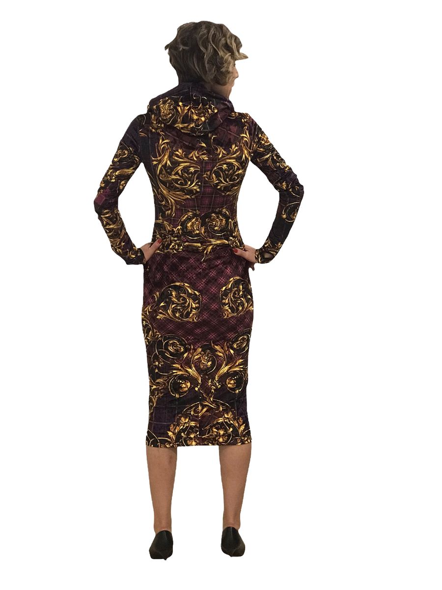 Vestito Midi Donna Versace Jeans Couture Al Ginocchio 71HAO927