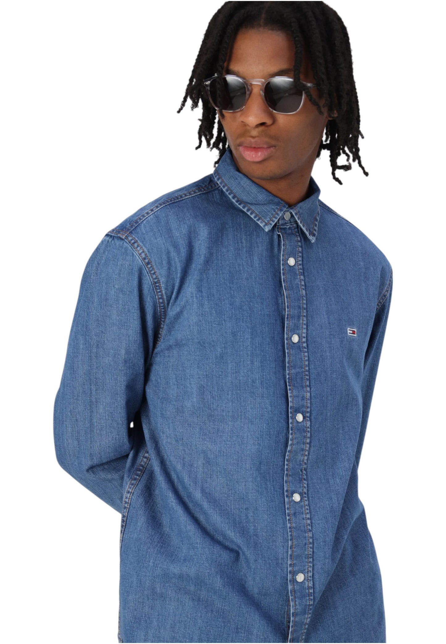 Camicia Manica lunga Uomo Tommy Jeans