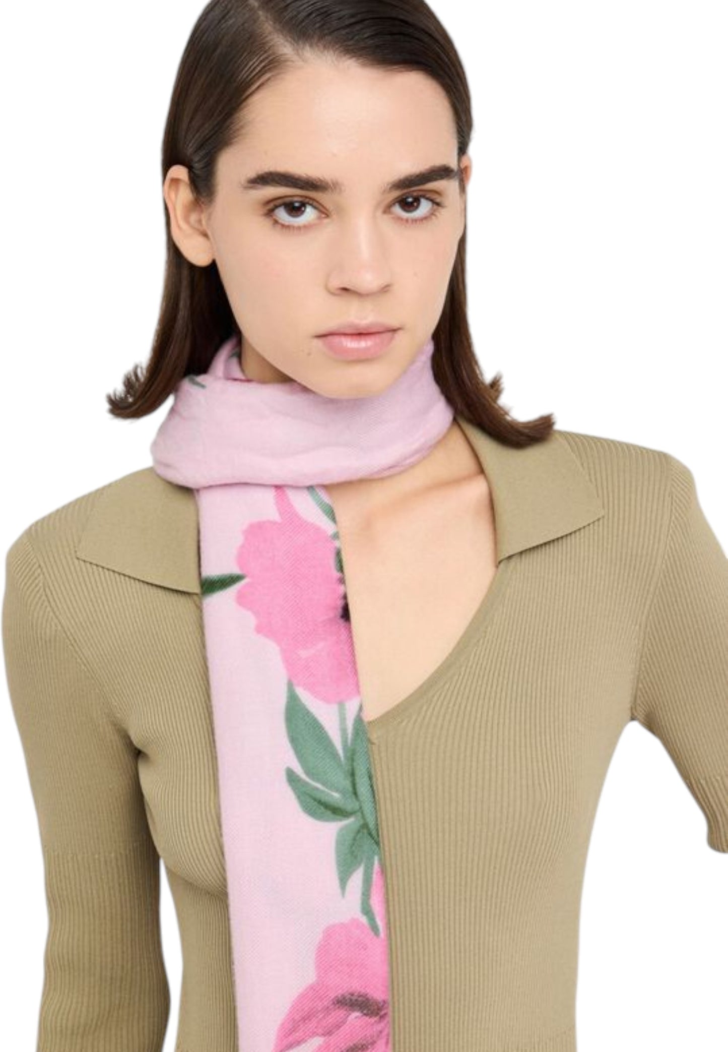 Sciarpa Donna Liu Jo Flower Animalier 70X180 2F5077T0300