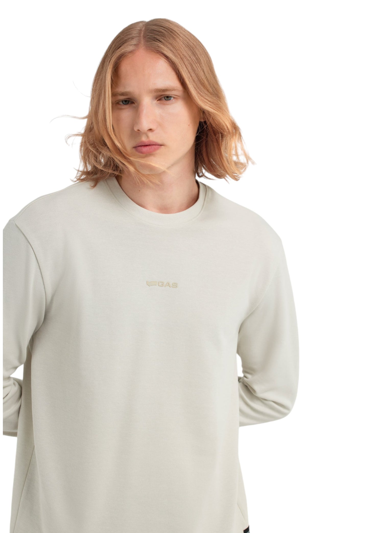 T-Shirt Manica lunga Uomo Gas Regular Fit Dharis Logo Gas 300260183022