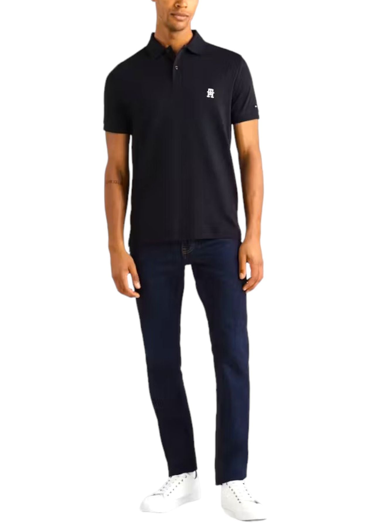 Polo Manica Corta Uomo Tommy Hilfiger Small Imd Reg MW0MW33579