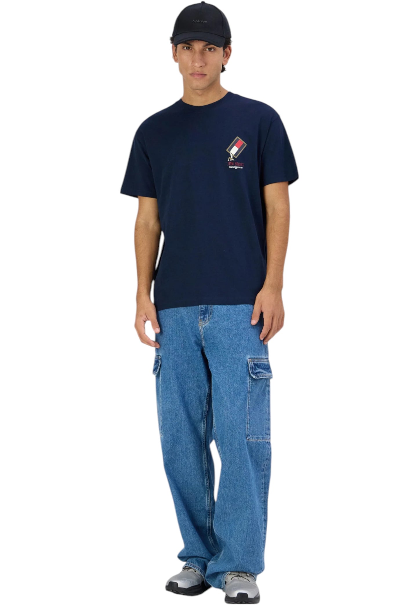 T-Shirt Manica Corta Uomo Tommy Jeans  Tjm Rlx Novelty 1