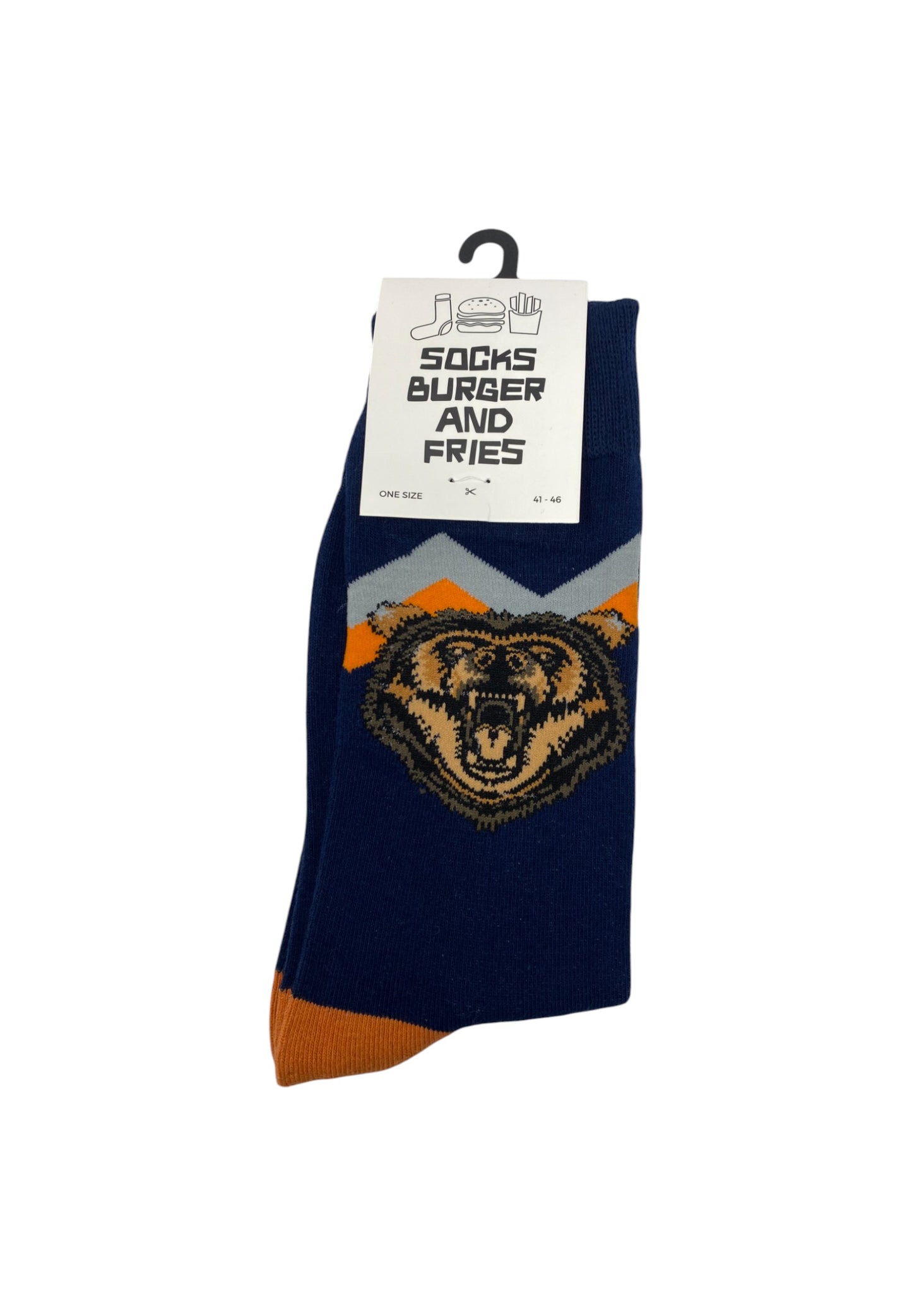 Calze Uomo Sun68 Bear Face Big Animal Socks BF1010