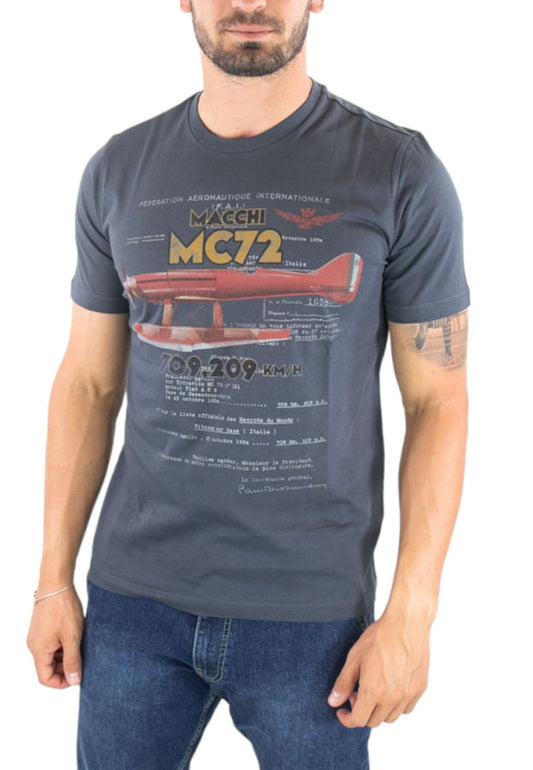 T-Shirt Manica Corta Uomo Aeronautica Militare   232TS2181J607