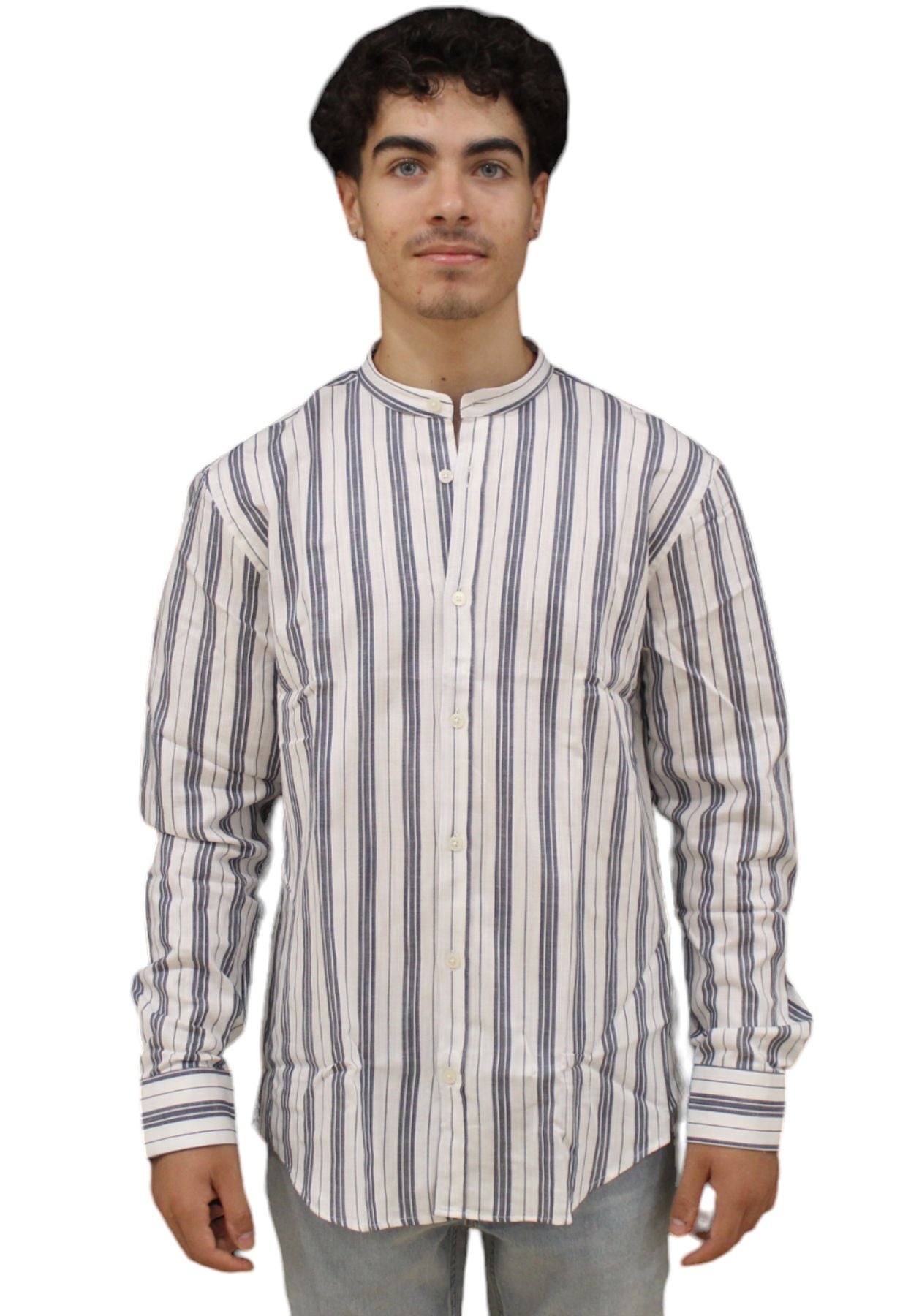 Camicia Manica lunga Uomo QB24 CFC0114832003