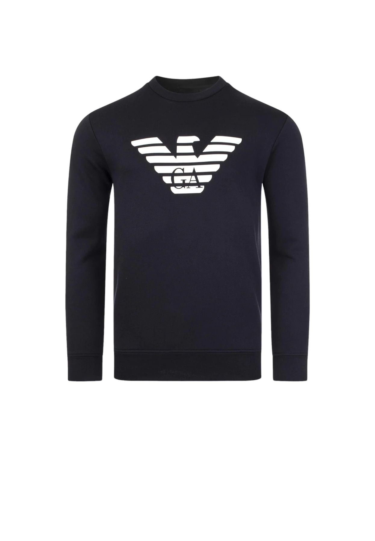 Felpa A Girocollo Uomo Emporio Armani Aquila 8N1MR61JRIZ