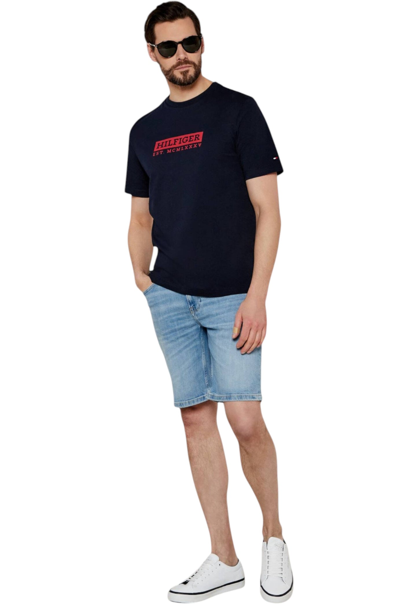 T-Shirt Manica Corta Uomo Tommy Hilfiger  Colour To Colour Graphic