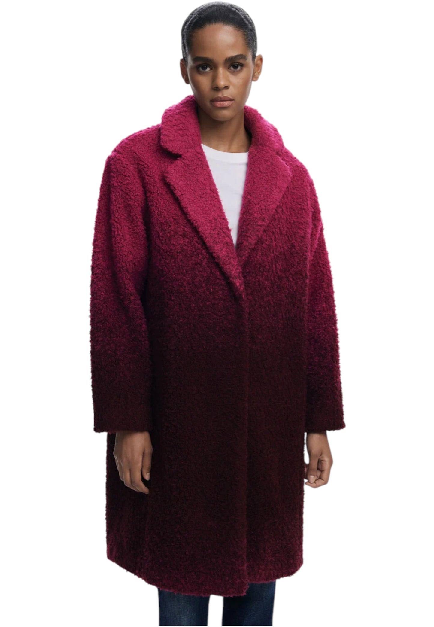 Cappotto Donna Desigual Coat Icecream 25WWEW64