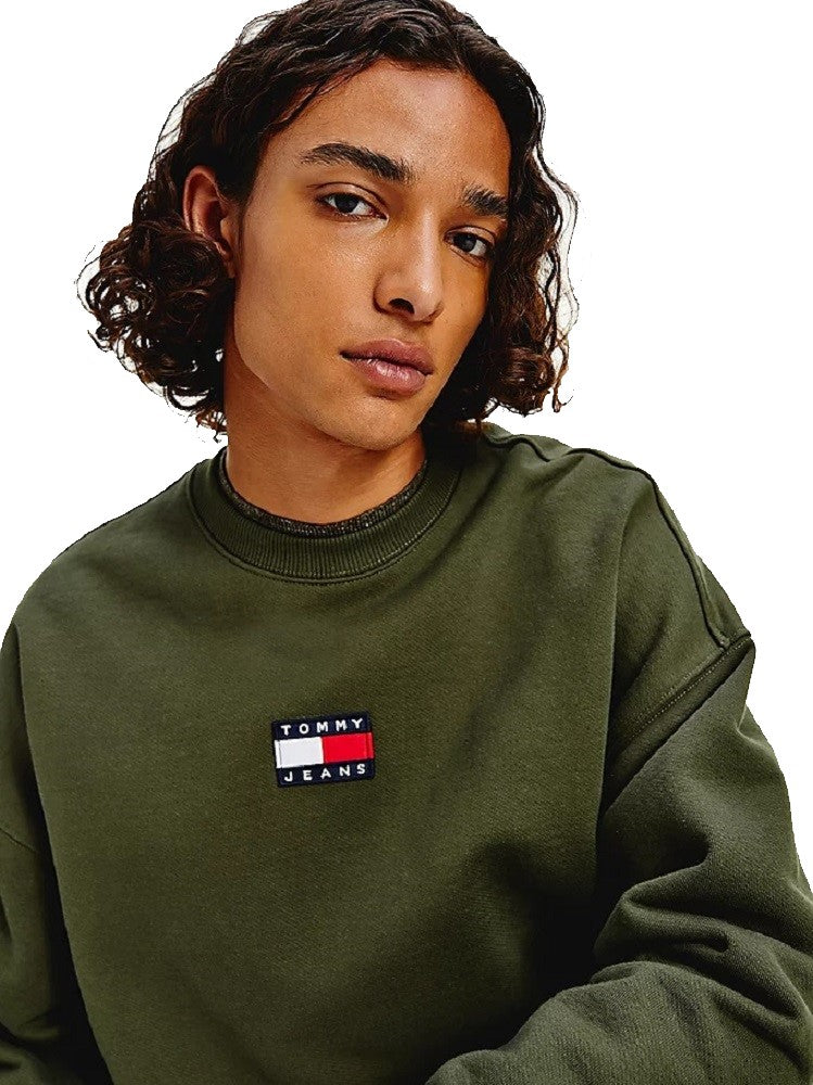 Felpa A Girocollo Uomo Tommy Jeans DM0DM10911