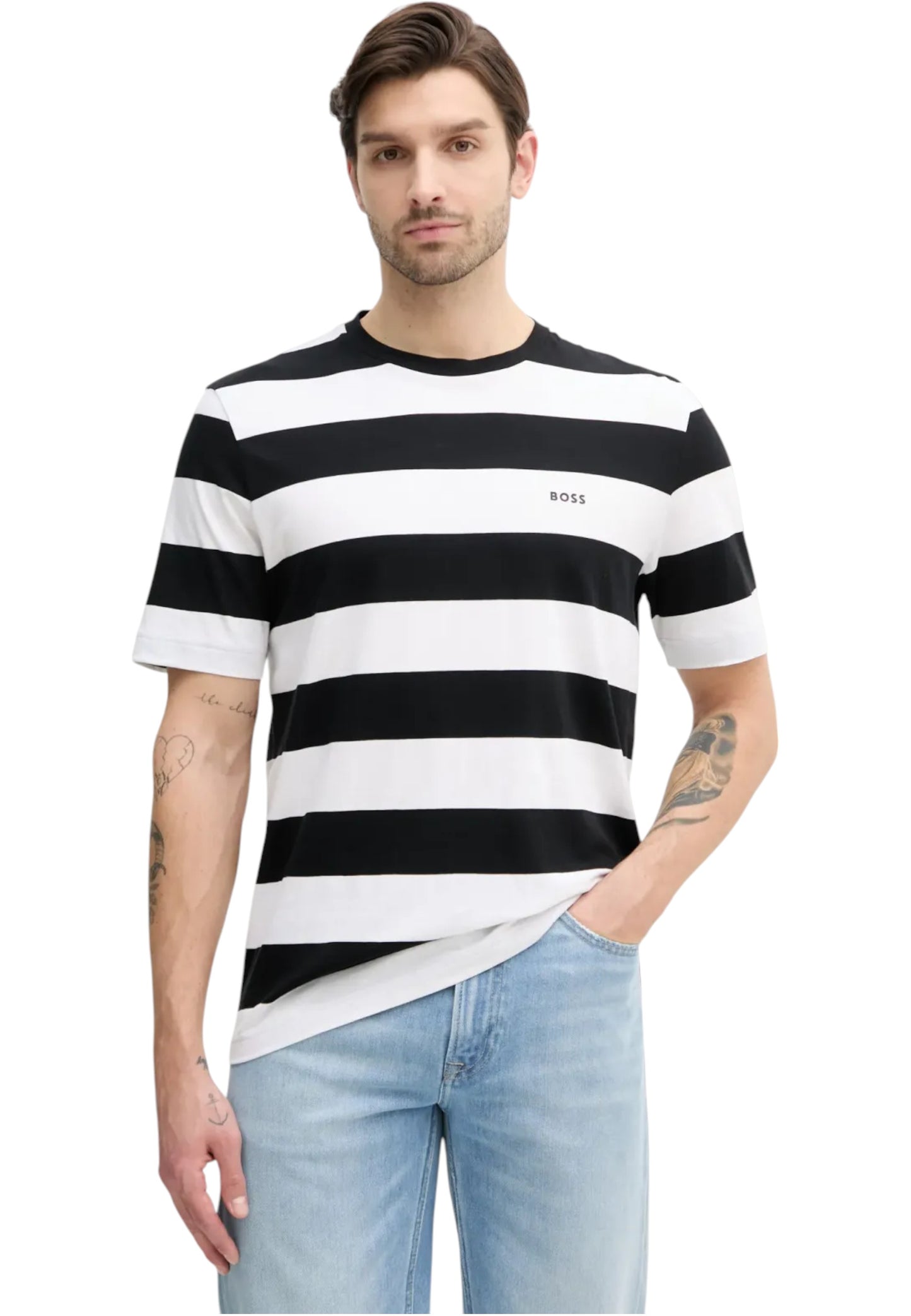 T-Shirt Manica Corta Uomo Boss