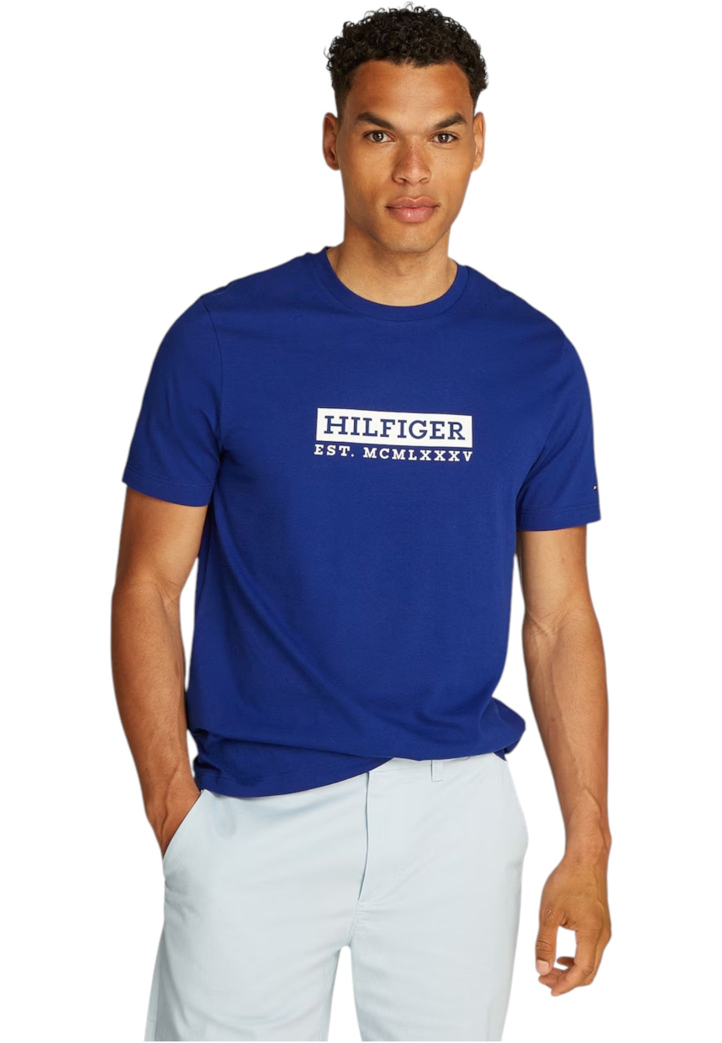 T-Shirt Manica Corta Uomo Tommy Hilfiger Colour To Colour Graphic