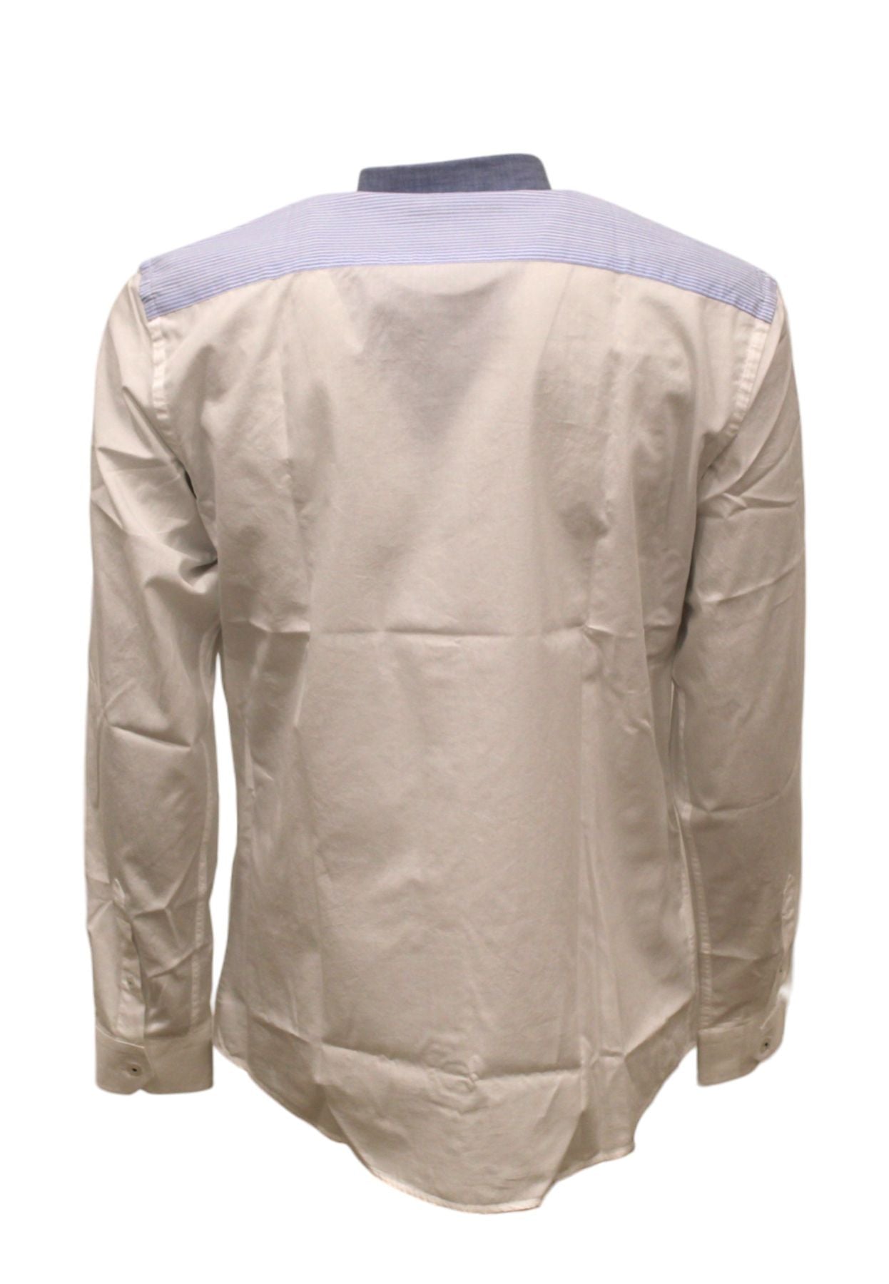 Camicia Manica lunga Uomo Harmont & Blaine Stretch Con Lettering Applicato CNL998012523M