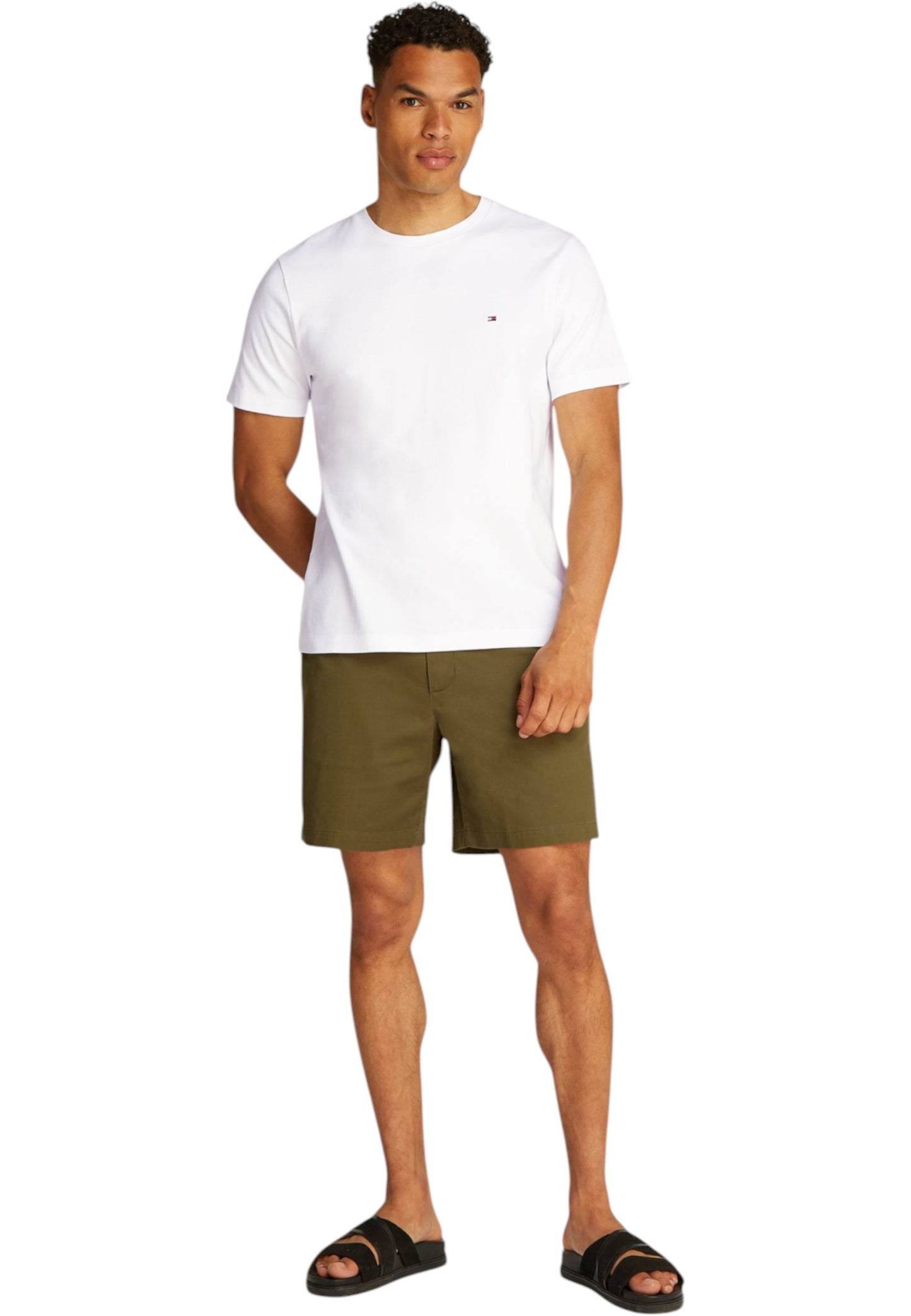 T-Shirt Manica Corta Uomo Tommy Hilfiger Light Interlock