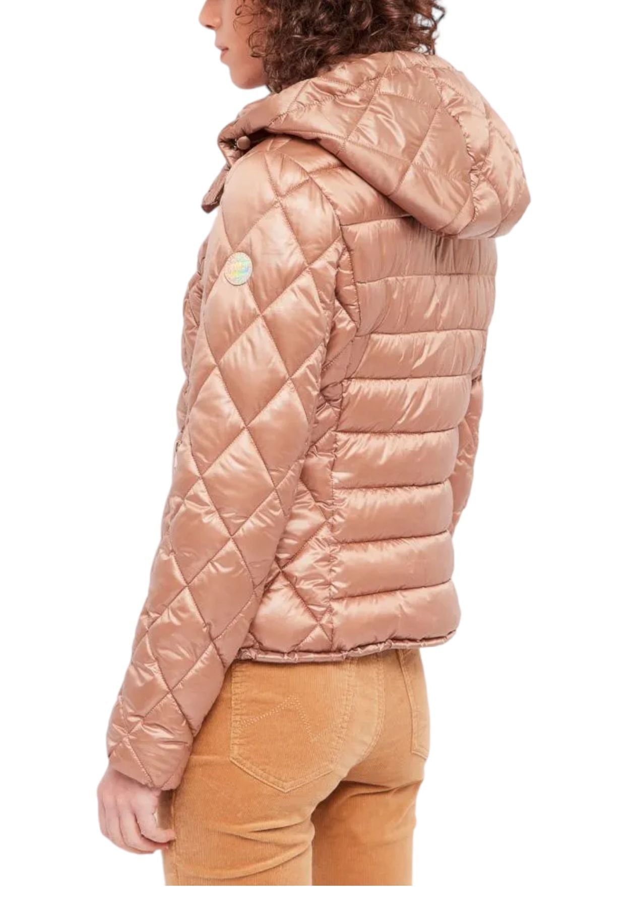 Piumino Corto Donna Gaudi Con Cappuccio 321BD35007
