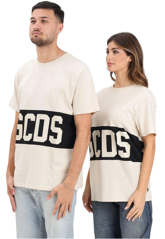 T-Shirt Manica Corta Uomo Gcds Band Logo Regular B1XM2314JA3