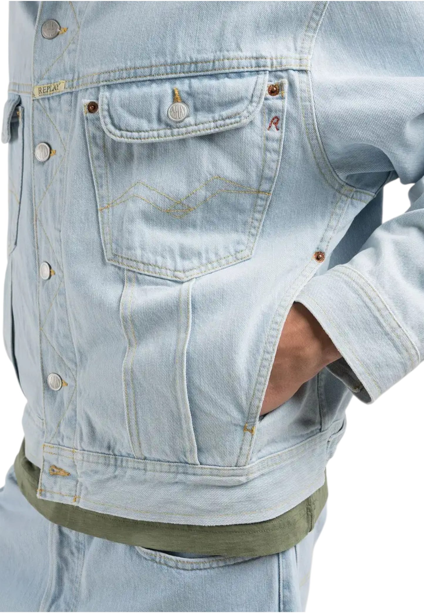 Giacca Jeans Uomo Replay