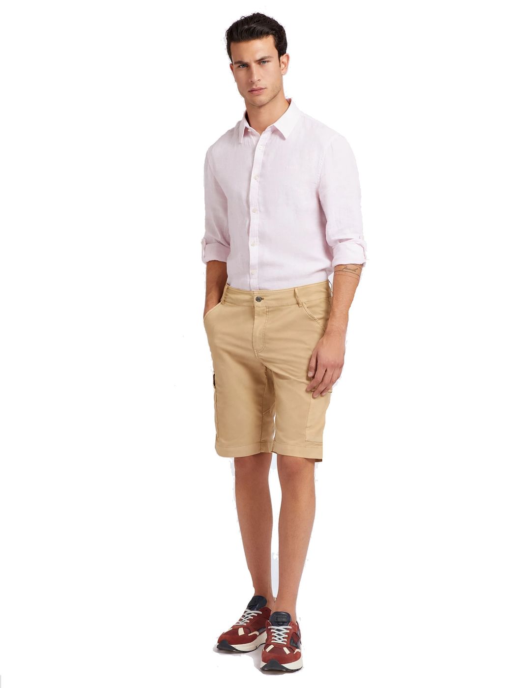 Camicia Manica lunga Uomo Guess   M2GH25WEKP0