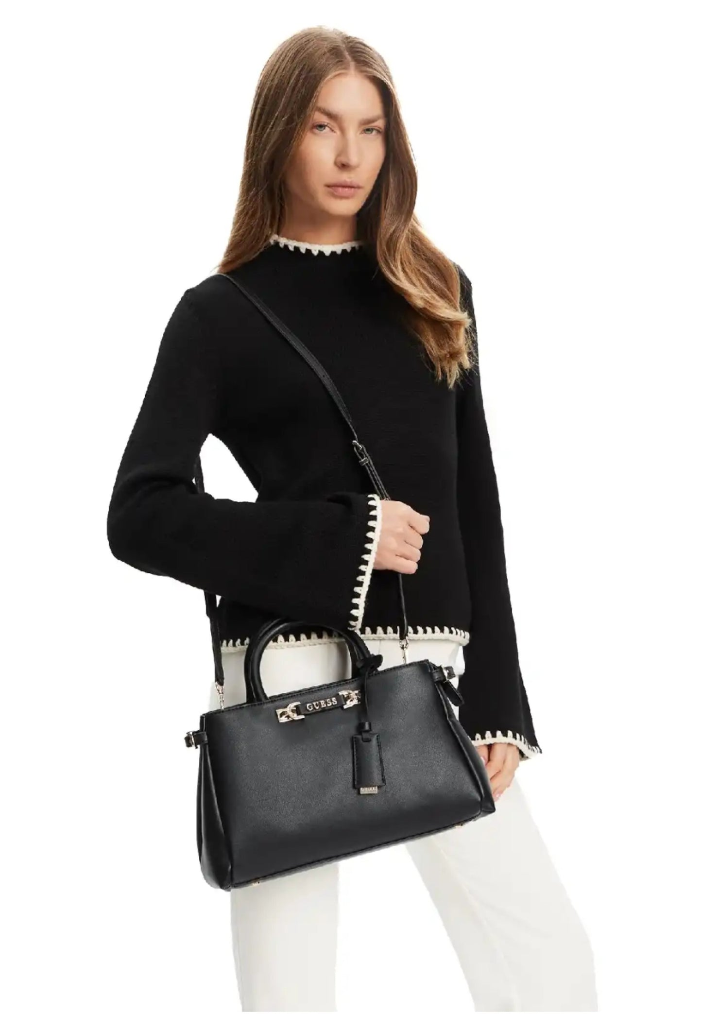 Borsa A Mano Donna Guess Luxury Satchel Lefia HWBG9644060