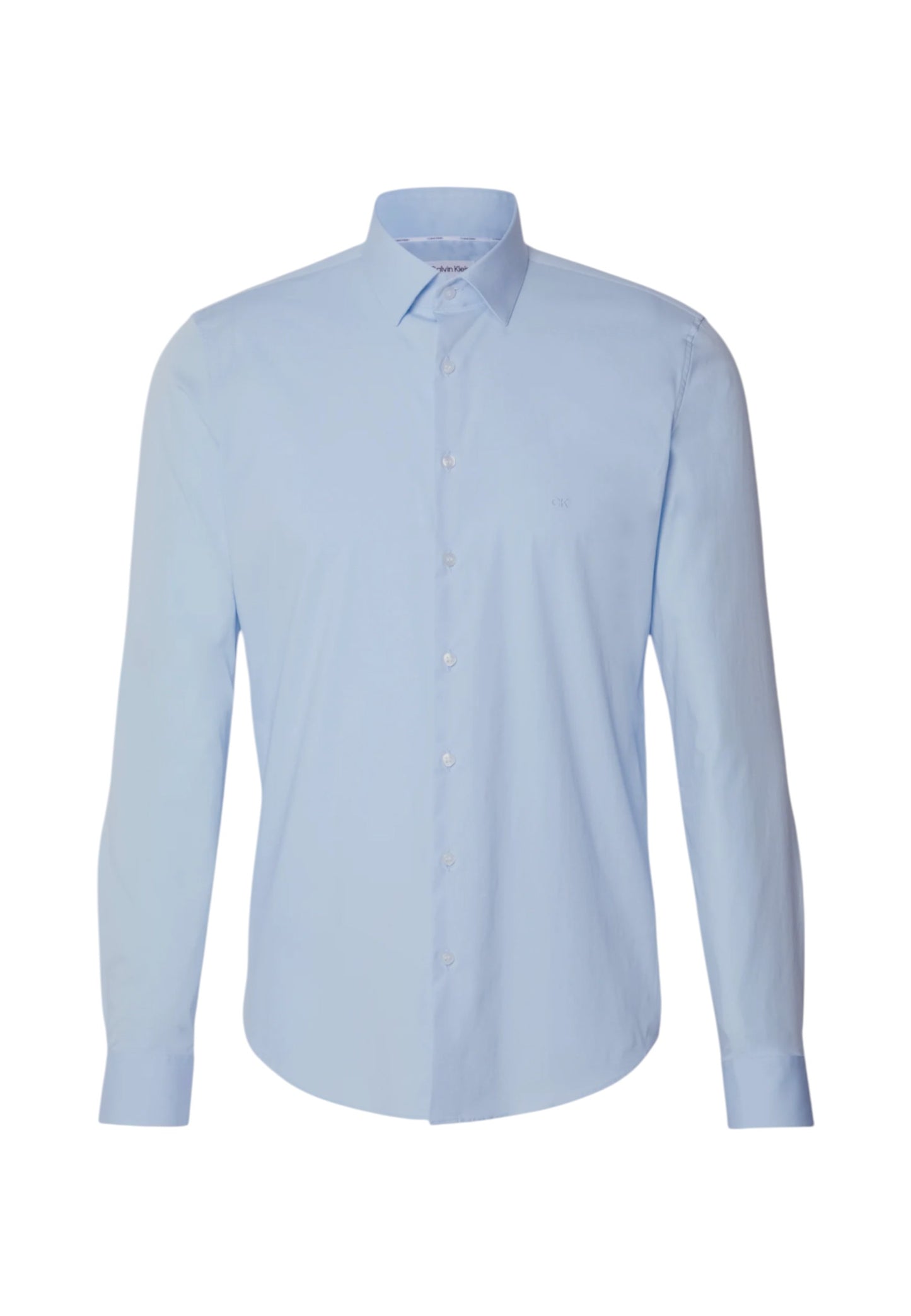 Camicia Manica lunga Uomo Calvin klein Poplin Stretch Slim