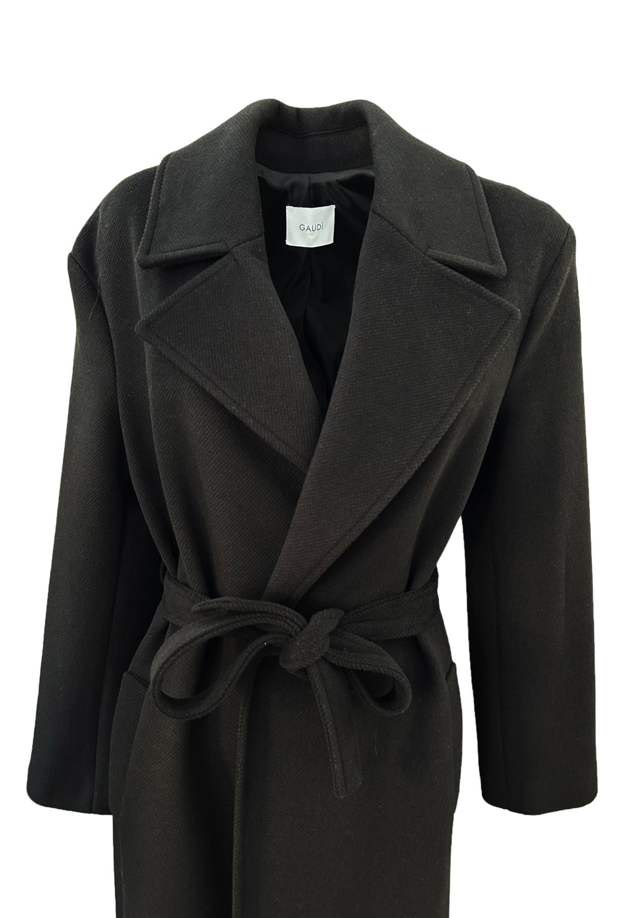 Cappotto Donna Gaudi Doppio Petto Con Cintura 321FD35029