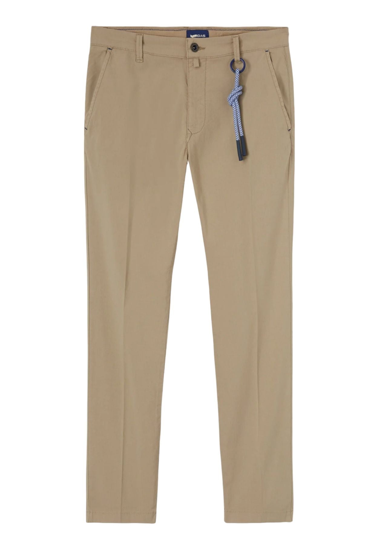 Pantaloni Chino Uomo Gas Fit Slim New Sadeck Det 360963071205