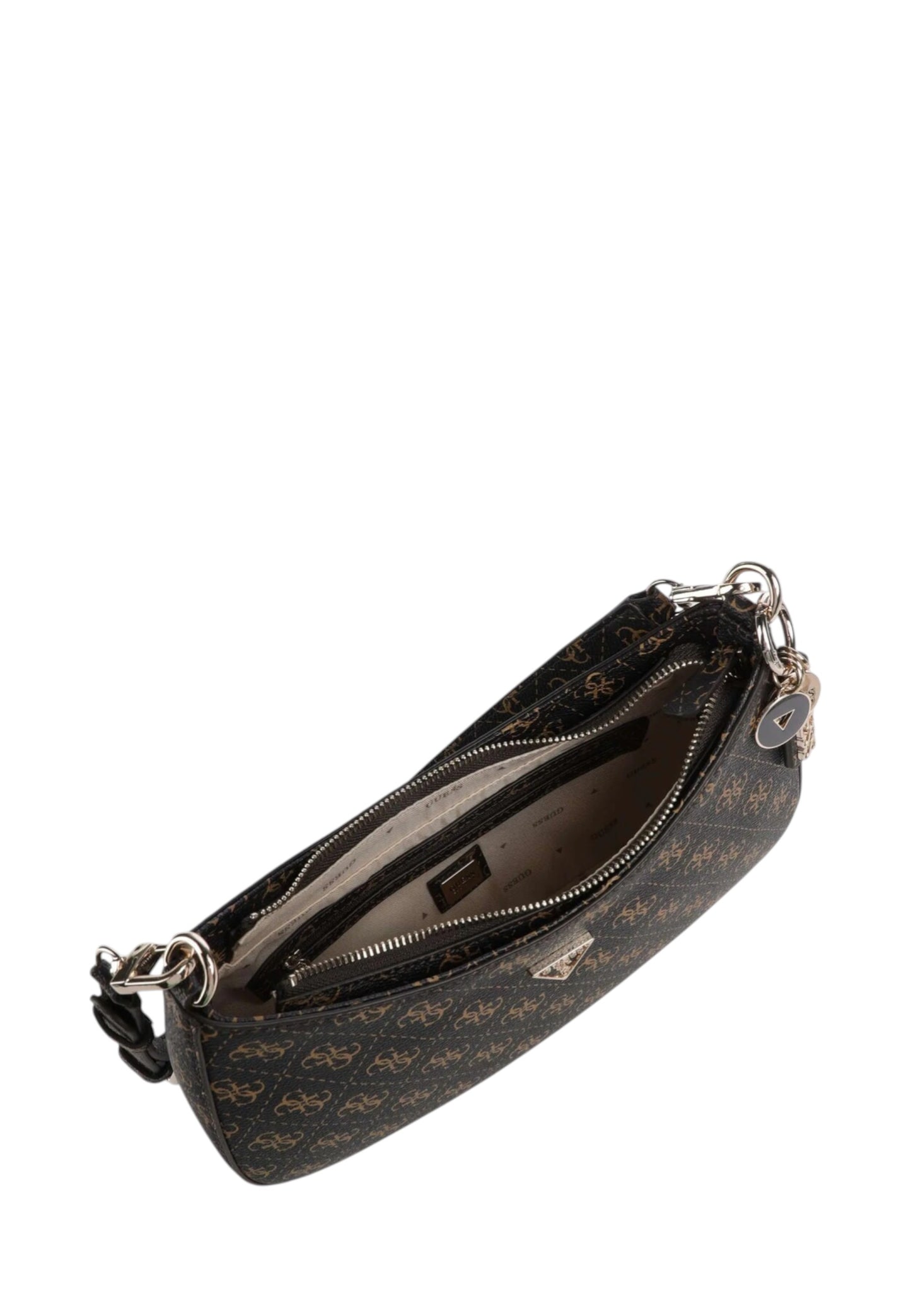 Borsa A Spalla Donna Guess Top Zip Shoulder Bag Noelle Ii HWQG9672180