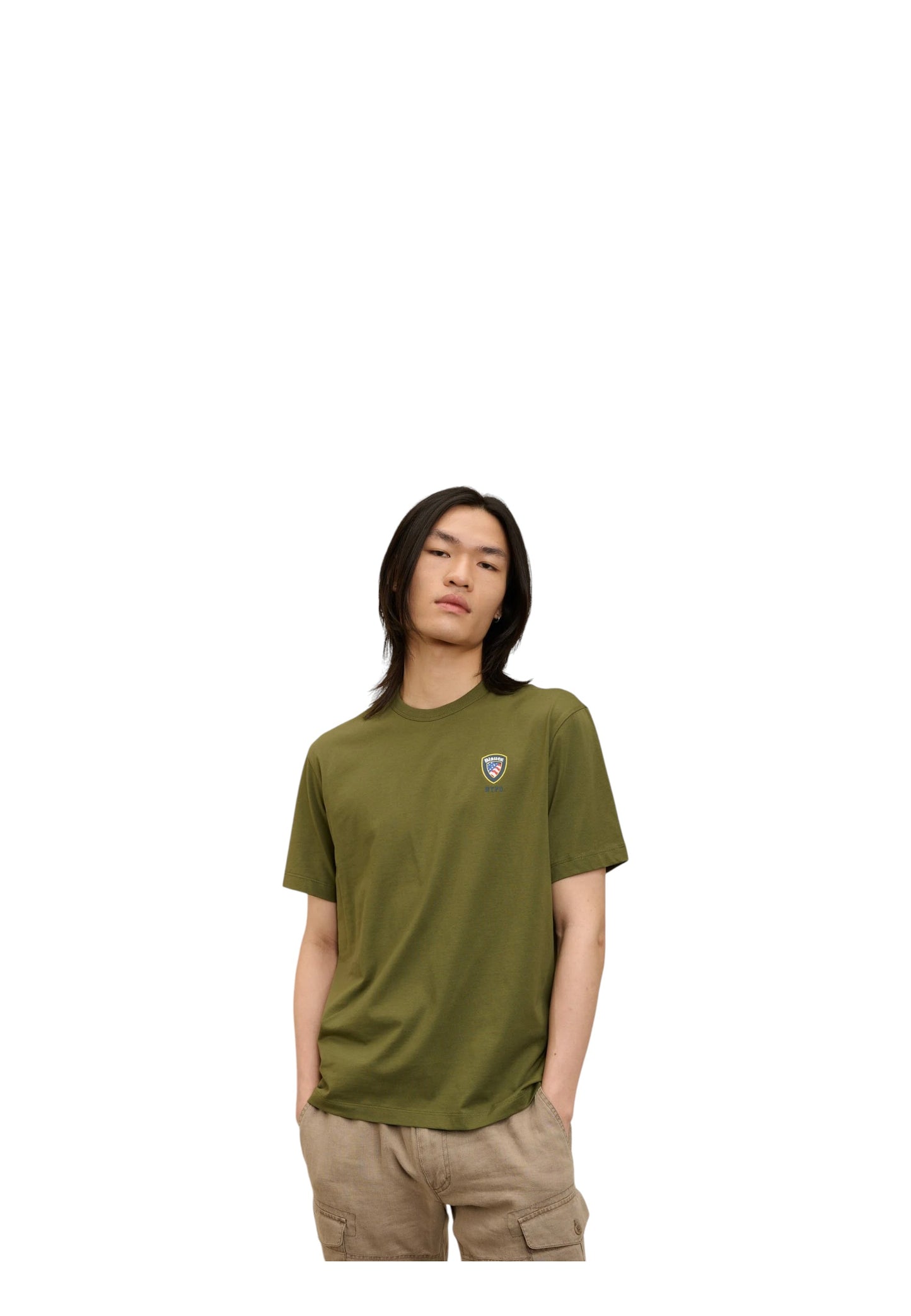 T-Shirt Manica Corta Uomo Blauer