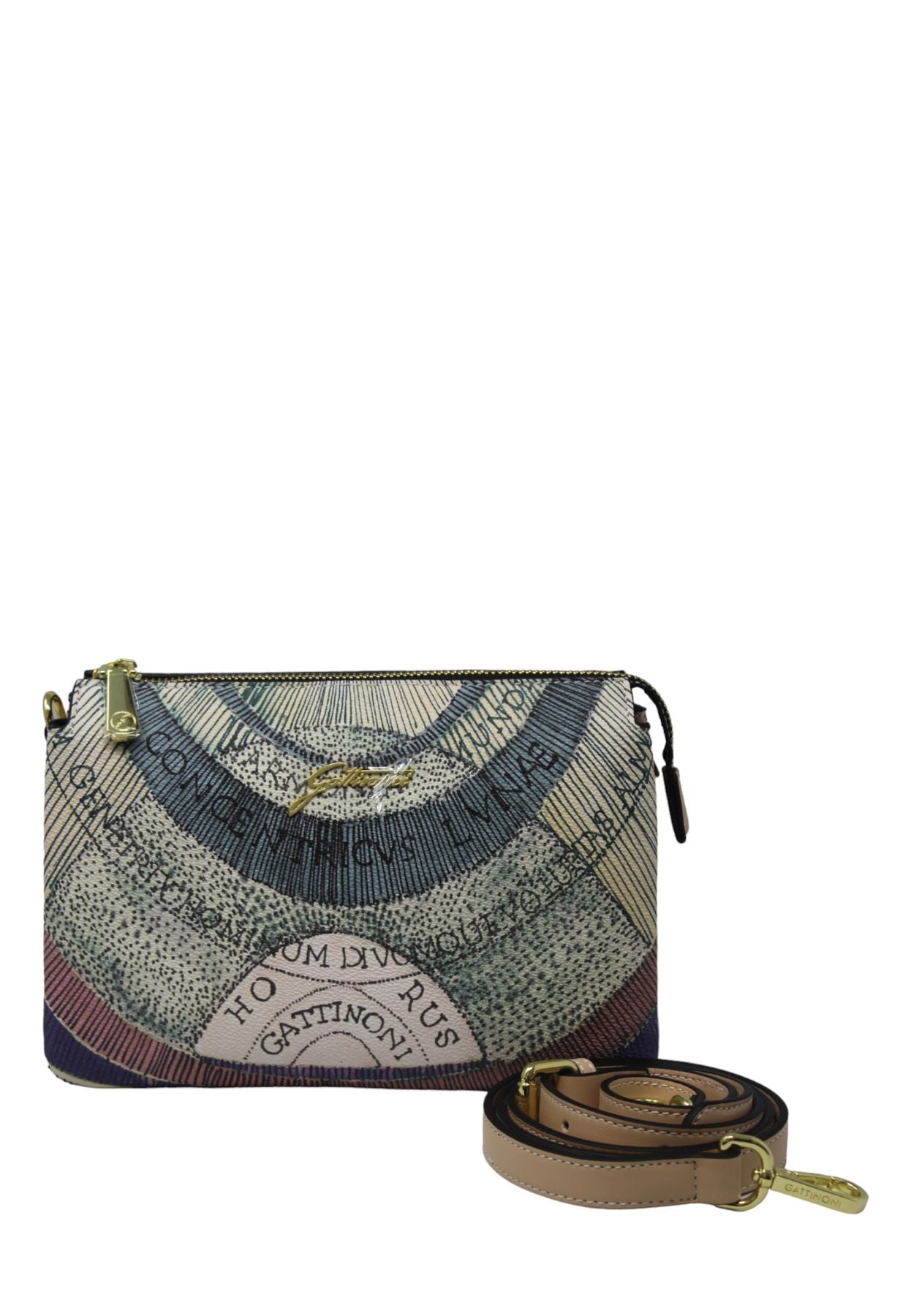 Borsa A Tracolla Donna Gattinoni Crossbody Watercolor Planetarium BEGPL8131WPQ