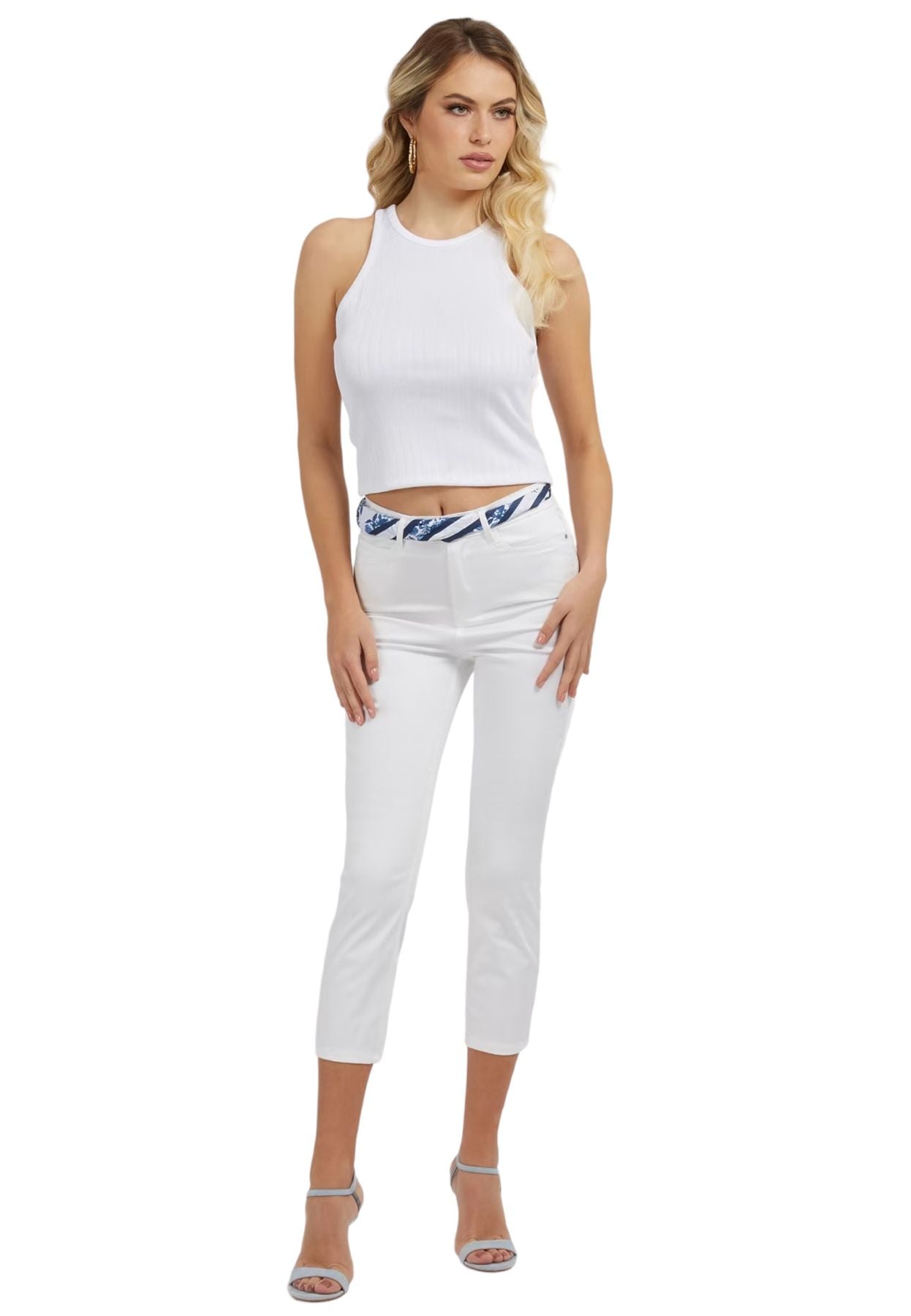 Pantaloni Donna Guess 1981 Capri W3GA91W93CE