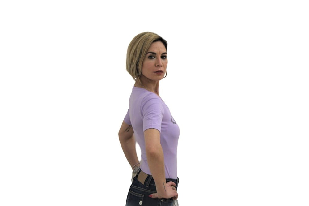 Body Manica Corta Donna Gaelle GBD11011SBO